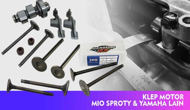 Ukuran Klep Motor Mio Sporty dan Yamaha Lain