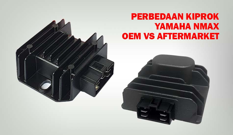 Perbedaan Kiprok Yamaha NMAX OEM vs Aftermarket