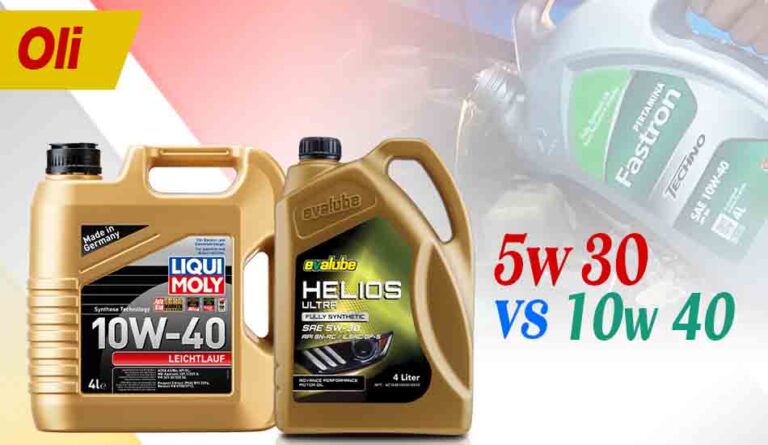 Perbedaan Oli 5w 30 dan 10w 40