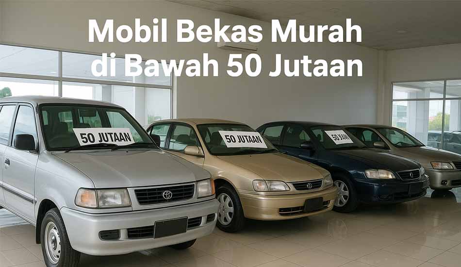 Mobil Bekas Murah di Bawah 50 Jutaan