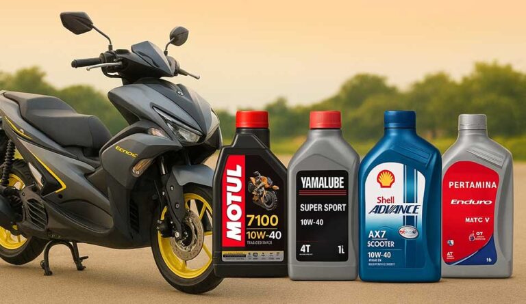 Rekomendasi Oli Aerox Terbaik 2025