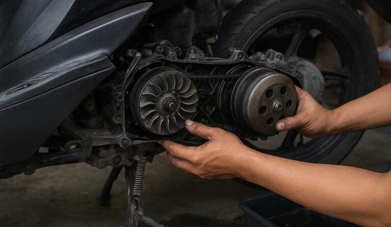 Cara Mengecek Mesin Motor Matic Bekas