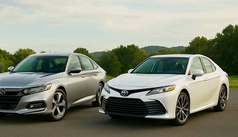Honda Accord vs Toyota Camry