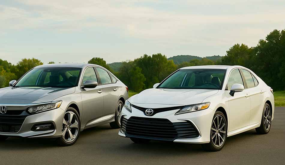 Honda Accord vs Toyota Camry